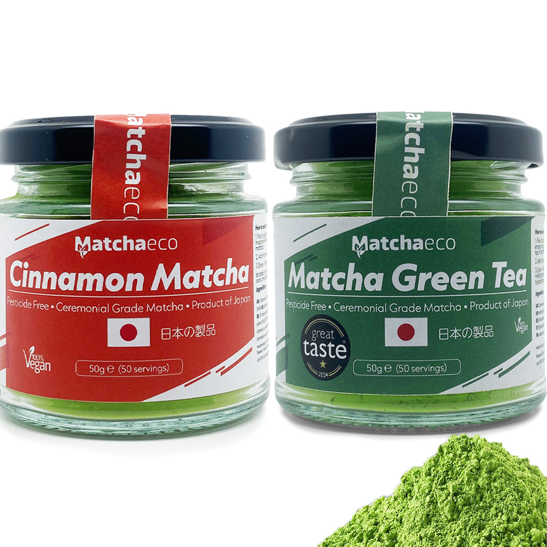 cinnamom Duo matochaeco matcha
regular matcha
