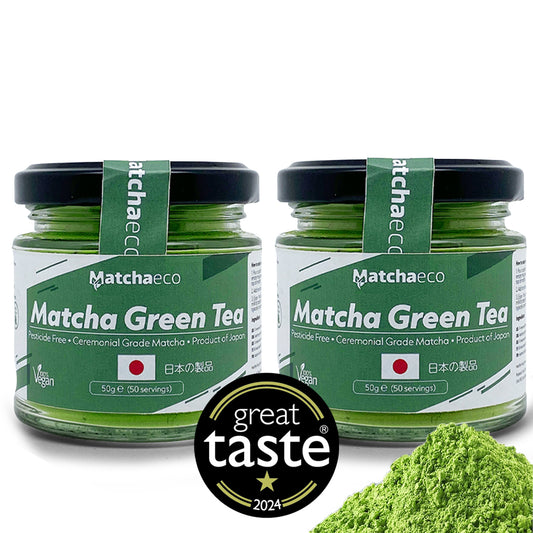 Matcha Green Tea powder matchaeco duo great taste