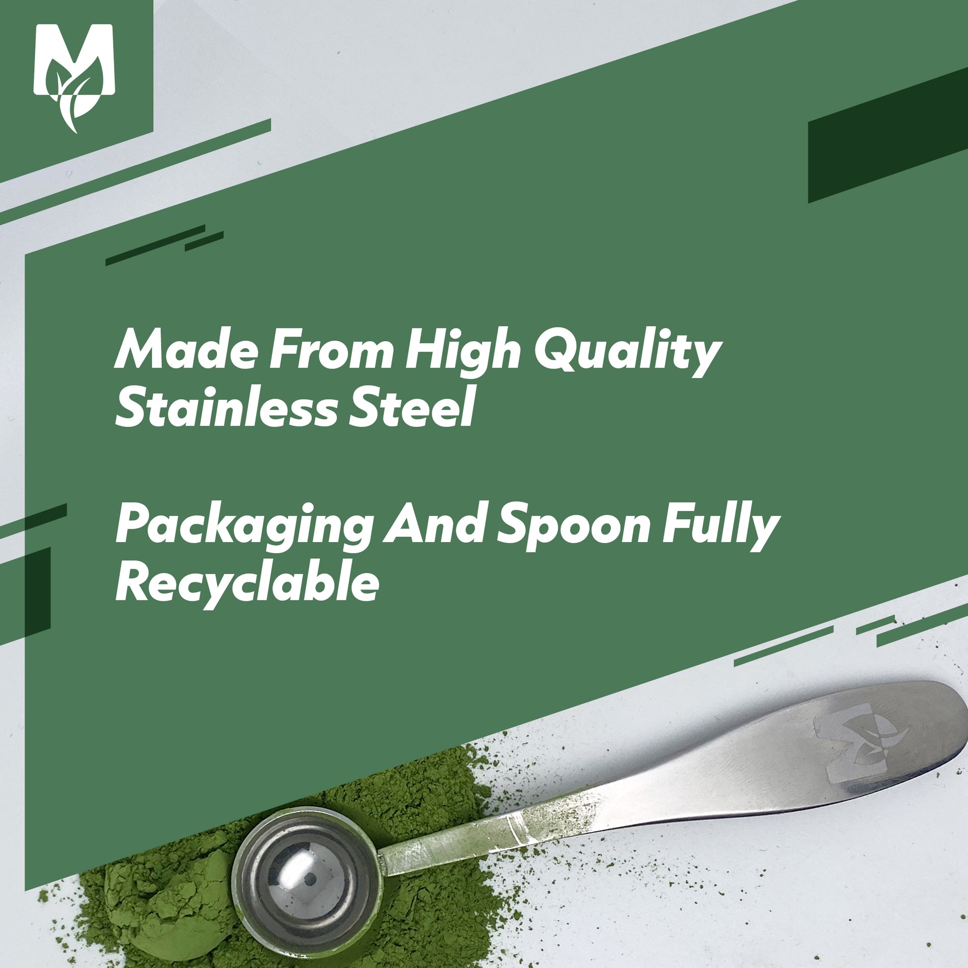 Matcha Tea Measuring Spoon Ideal Scoop for 1 Gram of Matcha by Essence  House Metal/stainless Steel 